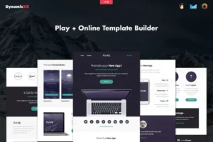 Mua Play - Responsive APP Email Template giá rẻ
