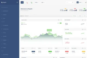Mua PlayKit - Web Application Kit & Dashboard giá rẻ