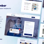 Ploomber – Plumbing Repair Elementor Template Kit