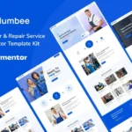 Plumbee – Plumber & Repair Services Elementor Template Kit