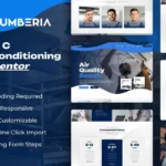 Plumberia – Air Conditioning & HVAC Repair Service Elementor Pro Template Kit
