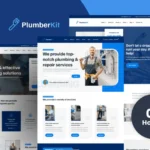 PlumberKit – Plumbing Services Elementor Pro Template Kit