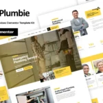 Plumbie – Plumber Services Elementor Template Kit