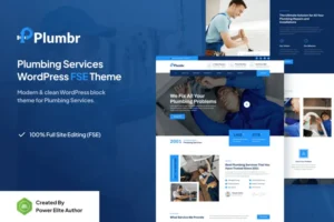Mua Plumbr - Plumbing Services FSE WordPress Theme giá rẻ