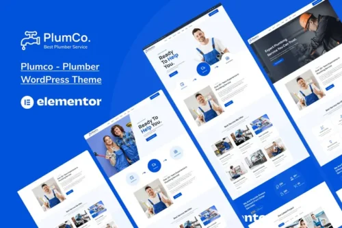 Mua Plumco - Plumber WordPress Theme giá rẻ