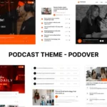 Podcast WordPress Theme – Podover