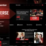 Podverse – Radio Station & Podcaster Elementor Template Kit