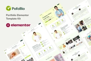 Mua Pofollio - Portfolio Elementor Template Kit giá rẻ