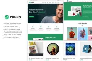 Mua Pogon - Business and Finance Corporate Theme giá rẻ