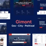 Political City Gov Campaign WP Theme – Gimont