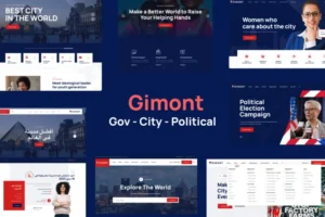 Mua Political City Gov Campaign WP Theme - Gimont giá rẻ