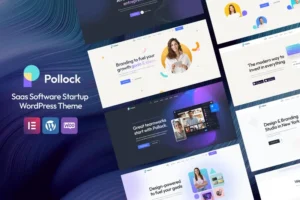 Mua Pollock - Saas Software Startup WordPress Theme giá rẻ