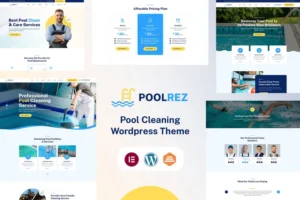 Mua Poolrez | Pool Cleaning WordPress Theme giá rẻ