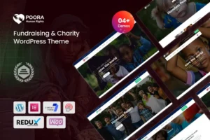 Mua Poora - Fundraising & Charity WordPress Theme giá rẻ