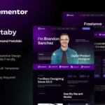 Portaby – Freelancer Personal Portofolio Elementor Template Kit