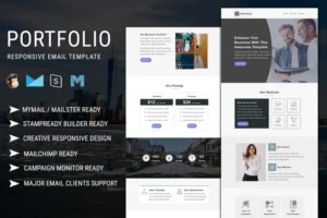 Mua Portfolio - Multipurpose Responsive Email Template giá rẻ