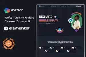 Mua Portfoy - Portfolio Elementor Template Kit giá rẻ