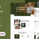 Poso – Personalized Nutrition & Wellness Elementor Template Kit