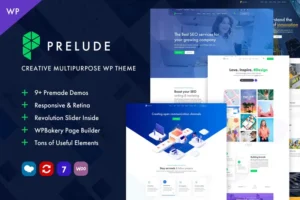 Mua Prelude - Creative Multipurpose WordPress Theme giá rẻ