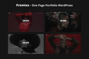 Mua Premiex - One Page Portfolio WordPress Theme giá rẻ