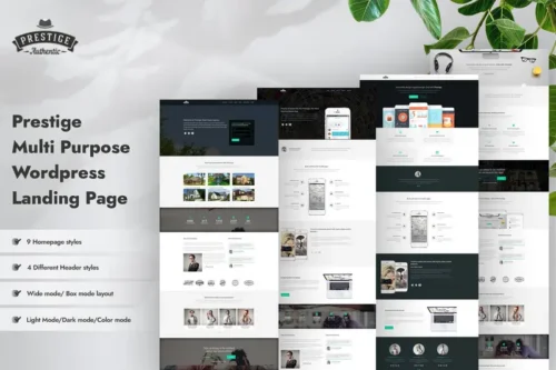 Mua Prestige - Multi Purpose WordPress Landing Pages giá rẻ