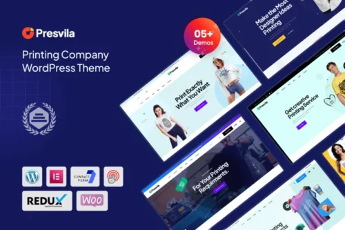 Mua Presvila - Printing Company WordPress Theme giá rẻ