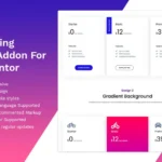 Pricing Table addon – widget for Elementor