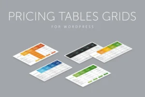 Mua Pricing Tables Grids for WordPress giá rẻ