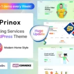 Prinox – Printing Services WordPress Theme