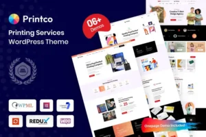 Mua Printco - Printing Services WordPress Theme giá rẻ