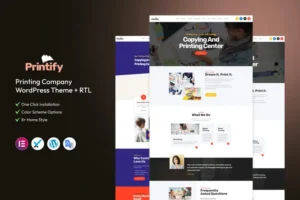 Mua Printify - Printing Company WordPress Theme giá rẻ
