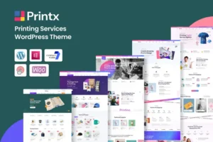 Mua Printx - Printing Services WordPress Theme giá rẻ