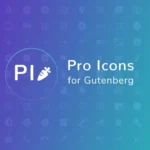 Pro Icons for Gutenberg WordPress Editor
