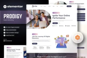Mua Prodigy - Digital Marketing Elementor Template Kit giá rẻ