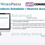 Products Scheduler / Restrict Access