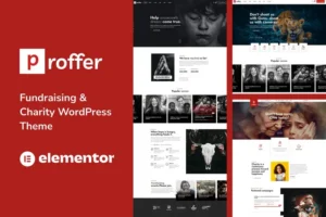 Mua Proffer - Fundraising & Charity WordPress Theme giá rẻ