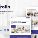 Profin –  Finance Law Firm Elementor Template Kit