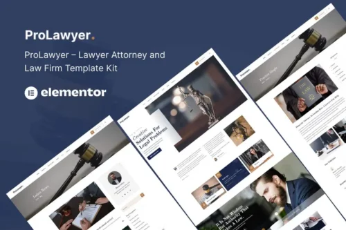 Mua Prolawyer - Lawyer and Law Firm Elementor Kit giá rẻ
