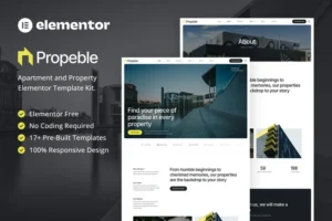 Mua Propeble - Apartment & Property Elementor Template Kit giá rẻ