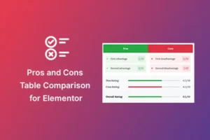 Mua Pros & Cons Widget for Elementor giá rẻ