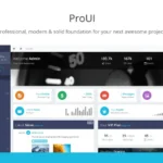 ProUI – Bootstrap Admin Template