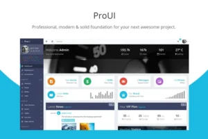 Mua ProUI - Bootstrap Admin Template giá rẻ