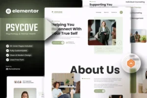 Mua Psycove - Psychology & Mental Health Elementor Template Kit giá rẻ