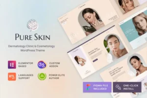 Mua Pure Skin - Dermatology Clinic & Cosmetology Theme giá rẻ