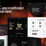 Purefit – Health Supplement WordPress Theme