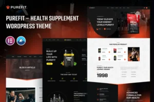 Mua Purefit - Health Supplement WordPress Theme giá rẻ