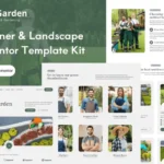 PuriGarden – Gardener & Landscape Elementor Pro Template Kit
