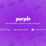 Purple – Notification Email Templates