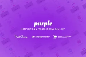 Mua Purple - Notification Email Templates giá rẻ