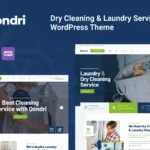 Qondri – Dry Cleaning & Laundry Services WP Theme